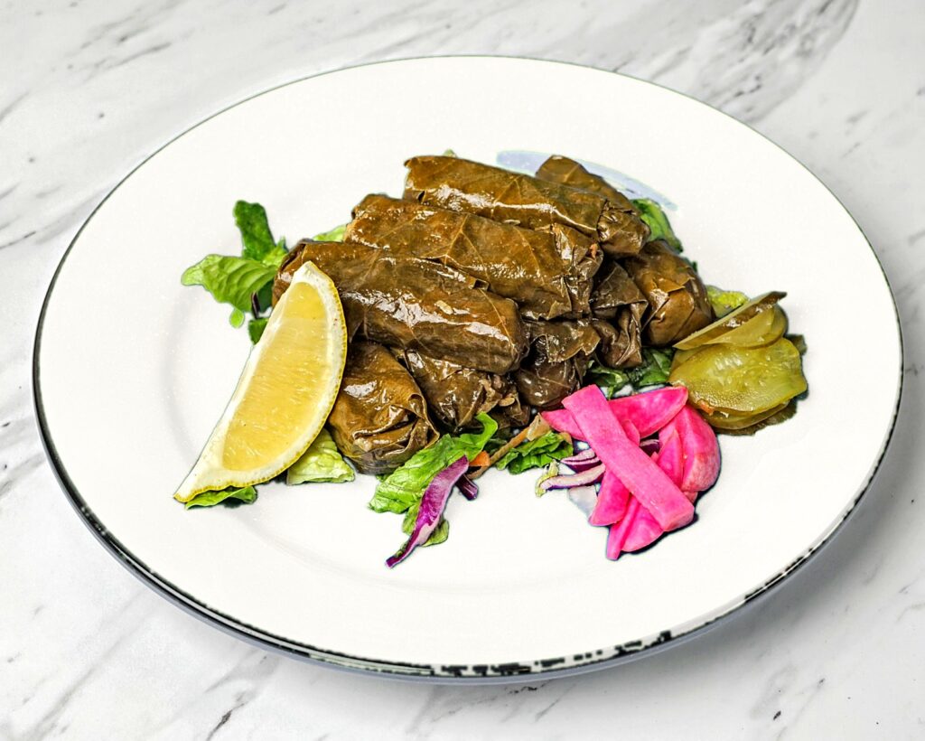 Stuffed grape leaves