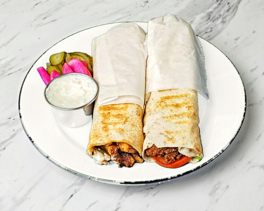 Shawarma wraps